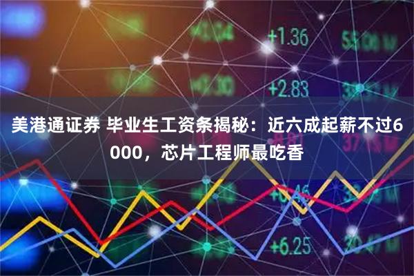 美港通证券 毕业生工资条揭秘：近六成起薪不过6000，芯片工程师最吃香